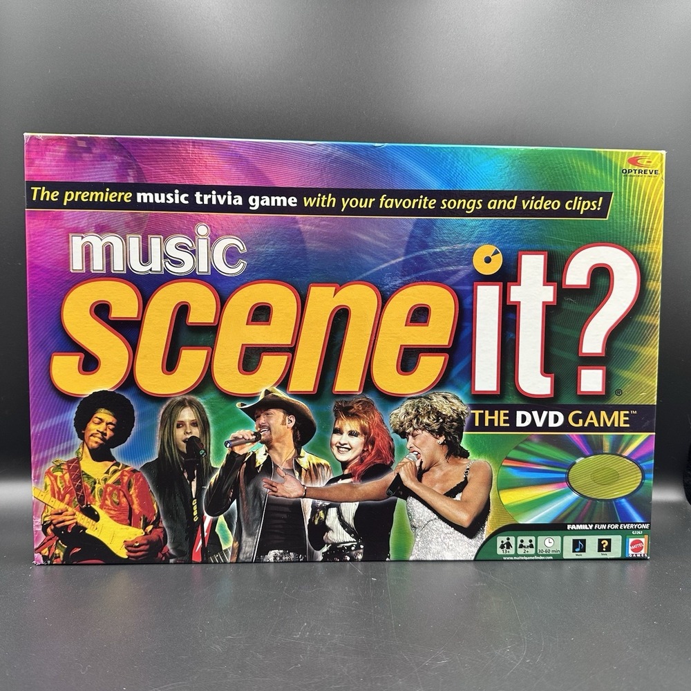 Scene It Music Edition (DVD / HD Video Game)